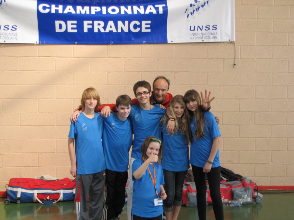 St-Do qualifié au championnat de France UNSS Escrime
