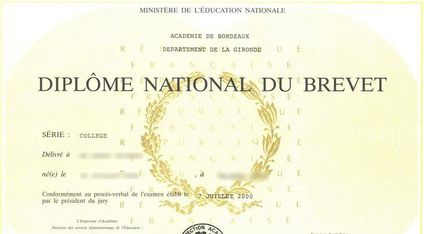 Résultats au Brevet des Collèges 2012