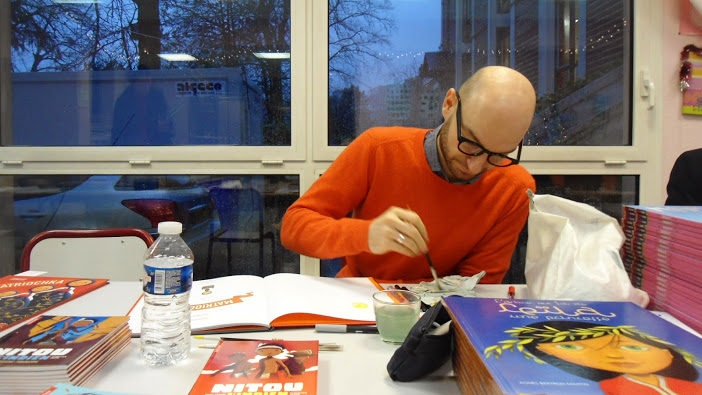 Intervention à l&rsquo;Ecole de Mr Pelon, illustrateur d’albums jeunesse