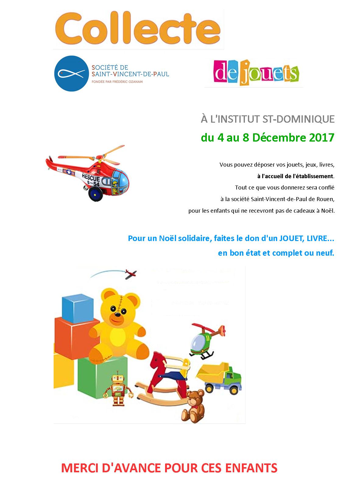 Collecte de Jouets…