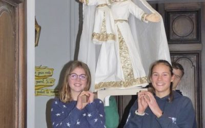 Accueil à St-Do de la Vierge Pèlerine de Notre-Dame de Bonsecours