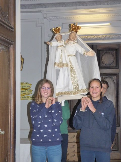 Accueil à St-Do de la Vierge Pèlerine de Notre-Dame de Bonsecours