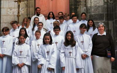 Profession de foi à Saint-Romain