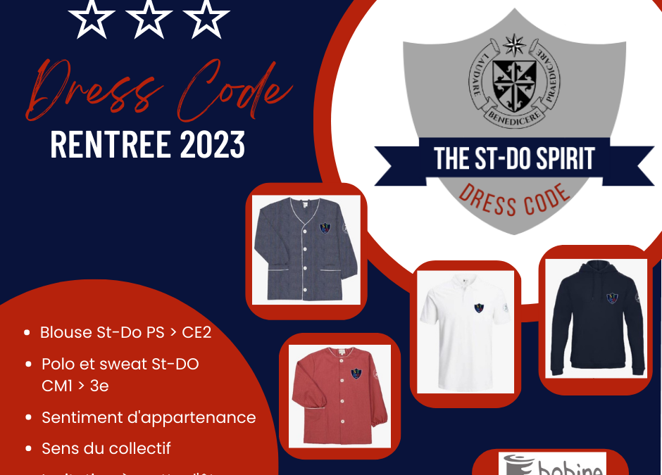 DRESS CODE ST-DO : rentrée 2023