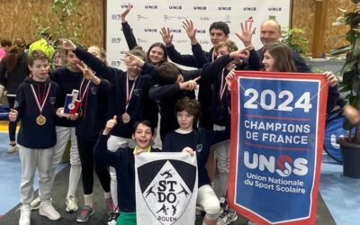 Une belle récolte de médailles aux Championnats de France Escrime UNSS